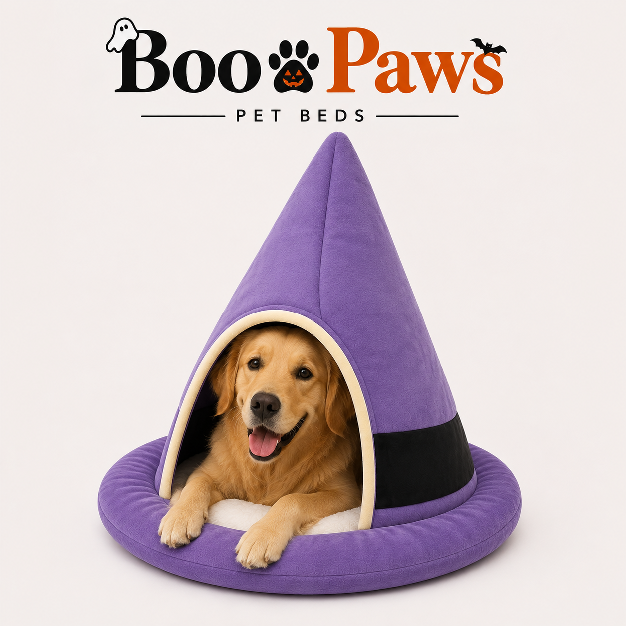 1Pc "Halloween Style" Witch Hat Dog Bed