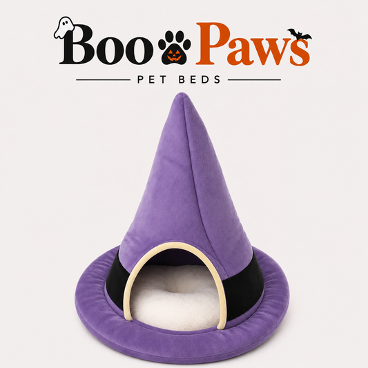 1Pc "Halloween Style" Witch Hat Dog Bed